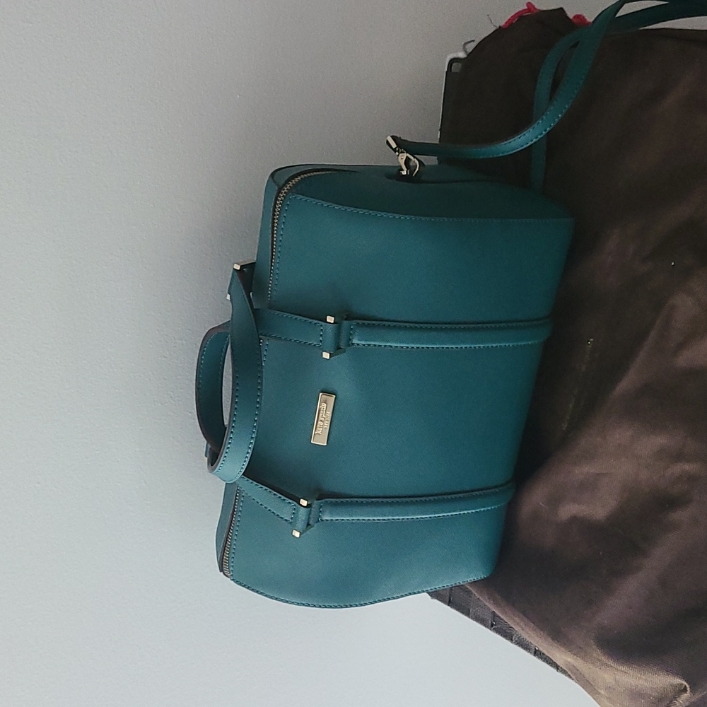 Kate spade green hand bag - Picture 1 of 3